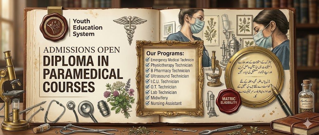 YES Youth Education System healthcare courses